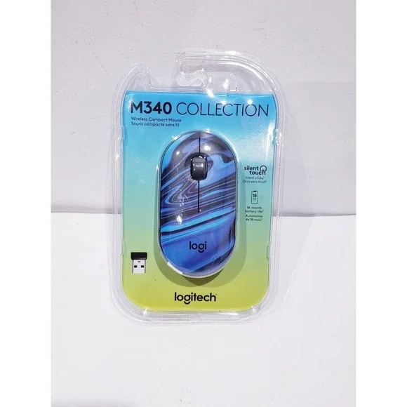 Logitech M340 Collection Limited Edition Wireless Compact Mouse - Picture 1 of 4